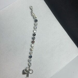 - Mariana Bracelet black,pearl and clear crystal